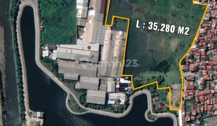 Dijual Tanah Bebas Banjir Jl Siliwangi Dayeuhkolot Baleendah Bandung. Luas 3,5 Ha. SHM 2