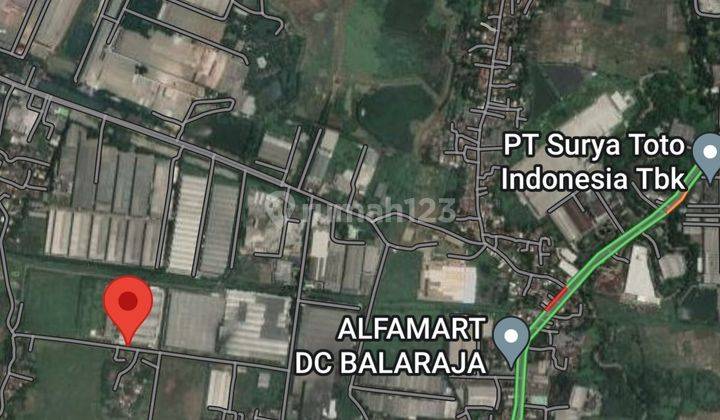 Dijual Cepat Tanah Zona Industri Cisereh Oleg Balaraja Tangerang  2