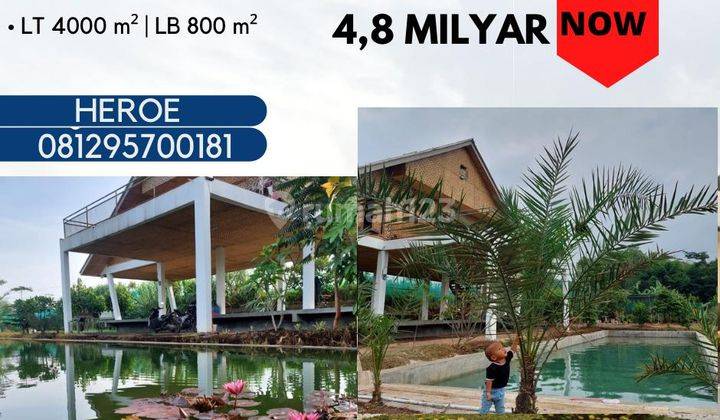 Dijual Villa Wisata Kurma Astaraja Di Bandung 1