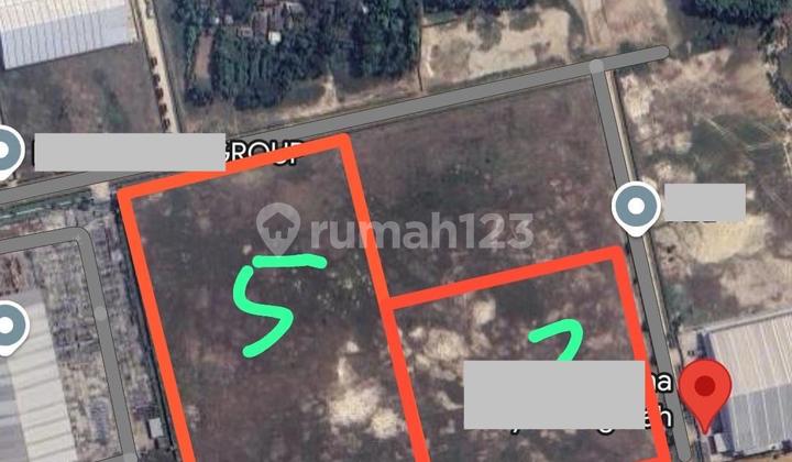 Dijual Tanah Industri di Modern Cikande