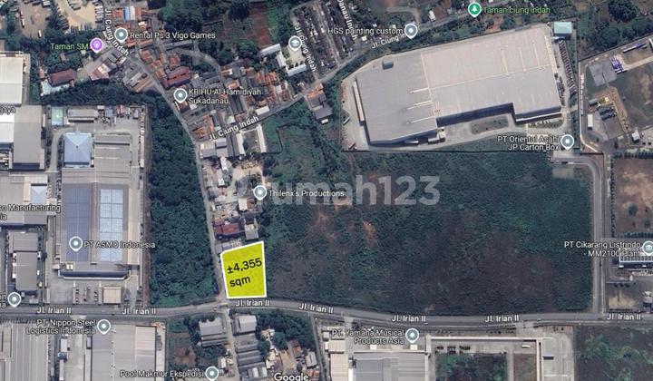FOR SALE INDUSTRIAL LAND IN MM2100 - BEKASI