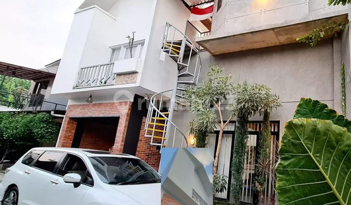 Dijual Rumah Cantik Industrial Style City Garden Residence Cicaheum Bandung.