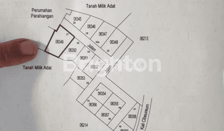 cepat murah dibawah pasar Tanah kavling di cluster exclusive gegerkalong 2