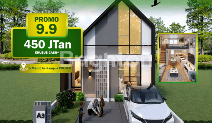 Rumah Minimalis Modern di Cihanjuang 1