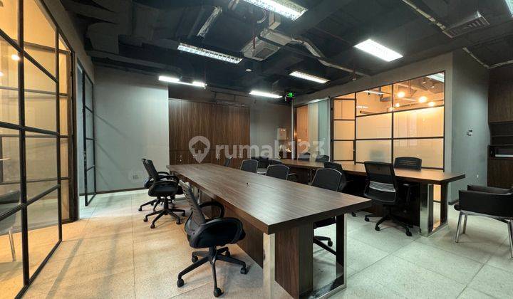 Sewa Office Space District 8 Treasury Tower Low Zone Good Condition 2