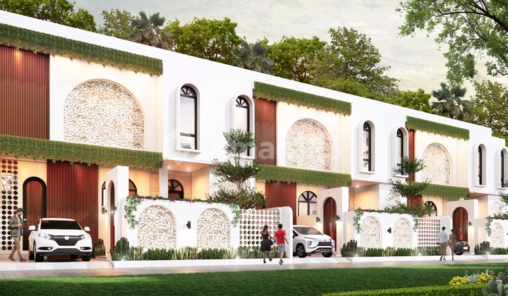 For Sale Santorini Concept Villa in Pecatu Near Tourist Area For Sale Santorini Concept Villa in Pecatu Near Tourist Area