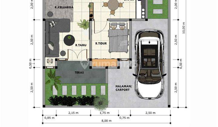 Diskon Besar Rumah Ekslusif Dekat Jalan Raya Di Magelang 6