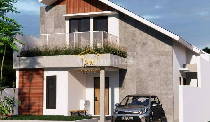 RUMAH 2 LANTAI DENGAN VIEW BUKIT MENOREH DI MOYUDAN SLEMAN