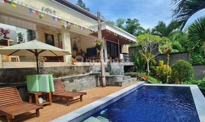 Beautiful Luxury Villa with River and Rice Field View in Bongan, Tabanan 1