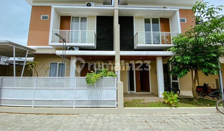 RUMAH 2 LANTAI MEWAH DALAM CLUSTER DEKAT RSUD PRAMBANAN SLEMAN