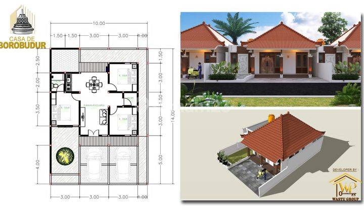 Miliki Rumah Di Pedesaan Borobudur Magelang 2