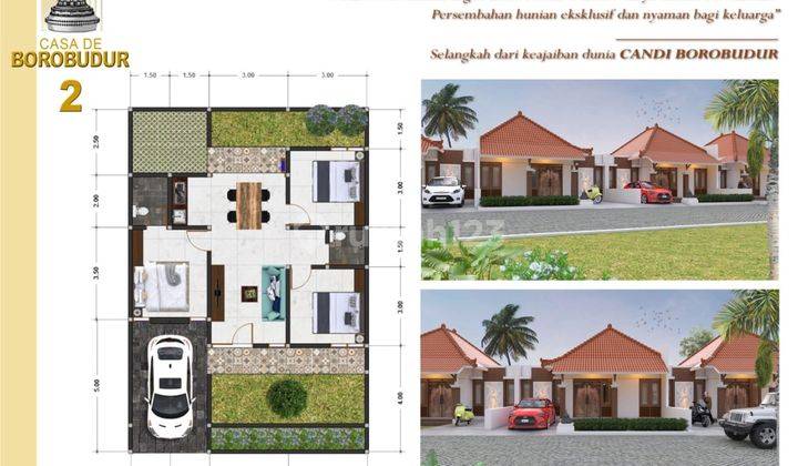 Jual Rumah Magelang Murah Dekat Candi Borobudur 1