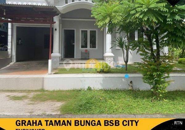 Rumah Full Fusnished di Graha Taman Bunga Bsb City 1