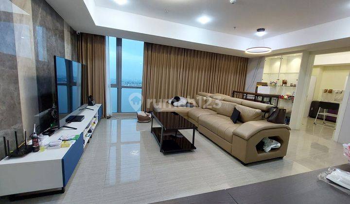 Apartemen Millenium Village 3 BR Semi Furnished Bagus Jual Cepat 1