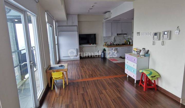 Apartemen Puri Orchard, Luas 52m2, 2 Unit Studio Jadi 1, Furnish. 1