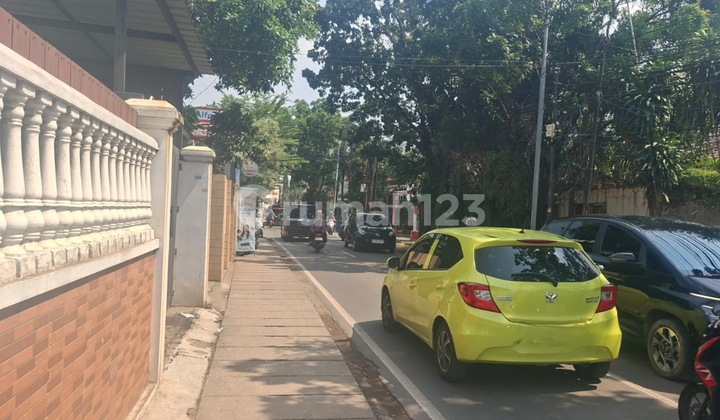 Kavling Hadap Jalan Raya di Meruya Luas 250m2 SHM           