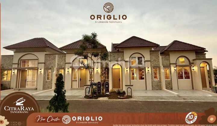 Cluster Terbaru Citra Raya Origlio Rumah Danau 2