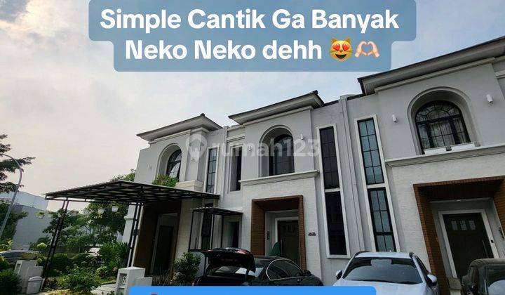 Rumah Furnished Siap Huni di Palmyra Alam Sutera 1