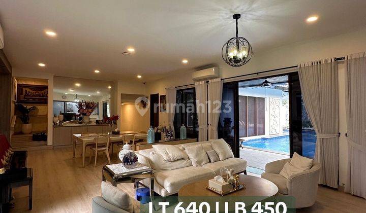 Rumah Mewah Full Furnished Swimming Pool di De Park BSD 1