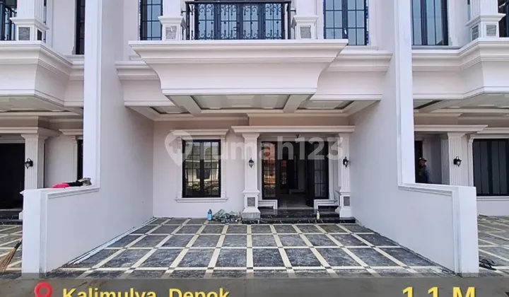Rumah Mewah dan Cantik Siap Huni di Kalimulya Cilodong Depok