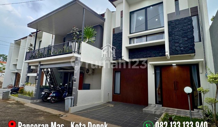 Rumah Mewah Dalam Townhouse Samping Exit Tol Sawangan Depok 2