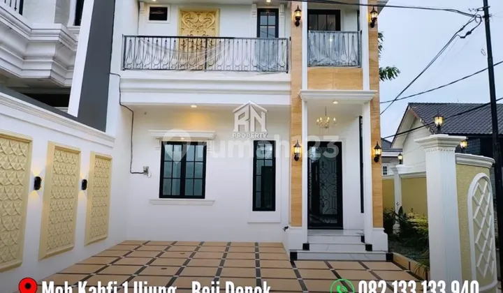 Rumah Mewah Siap Huni Lokasi di Perbatasan Tanah Baru Beji Depok dan Jl. Kahfi Ujung Jakarta Selatan 2