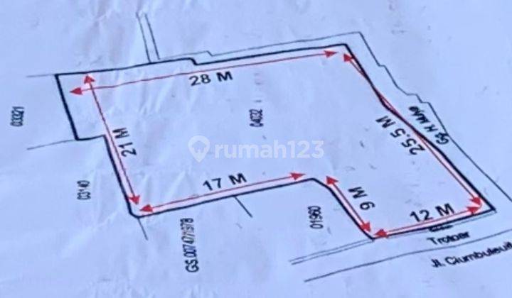 Dijual Tanah Strategis Mainroad Ciumbuleuit Bandung 2