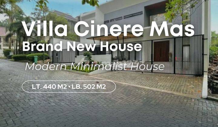 Turun Harga Rumah Baru di Villa Cinere Mas Fully Furnished 1