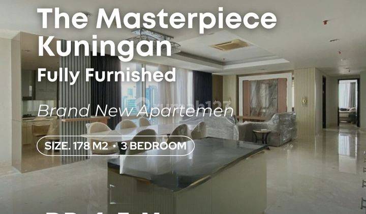 Apartemen Baru di The Masterpiece Kuningan 3 BR Fasilitas Lengkap 1