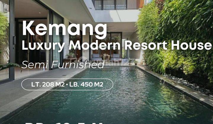 Hot Deal Luxury Resort House di Kemang Harga Turun, Semi Furnished, Siap Huni  1