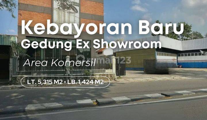 Kebayoran Lama Gedung 3 Lantai, Ex Showroom 45M Nego 1