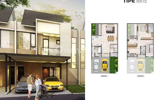 Dijual Cepat Rumah Pik 2 Millenial 8x15 Cluster Favorite 2