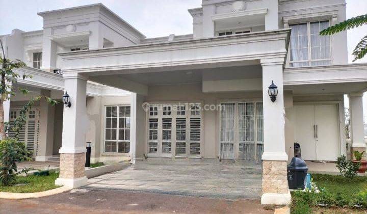 Rumah Podomoro Park View Danau Dan Hoek Taman Cluster Anapuri Semi Furnished Celini 1