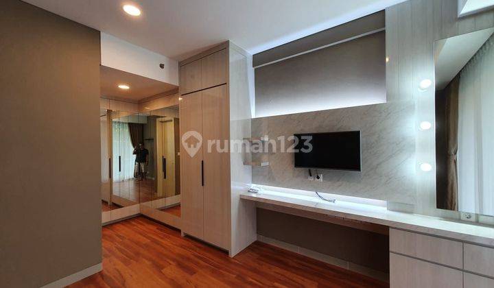 Dijual Apartement Rainbow Spring Condovillas 3BR Full furnish siap huni lantai ground. Lva 1