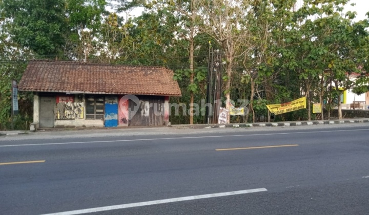 Tanah di Jalan Raya Tuntang salatiga.cocok buat gudang.akses jln tronton  1