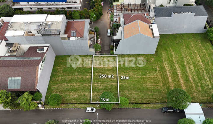 Kavling Dijual Cluster Baru Permata Buana - Hadap Utara - 250m2
