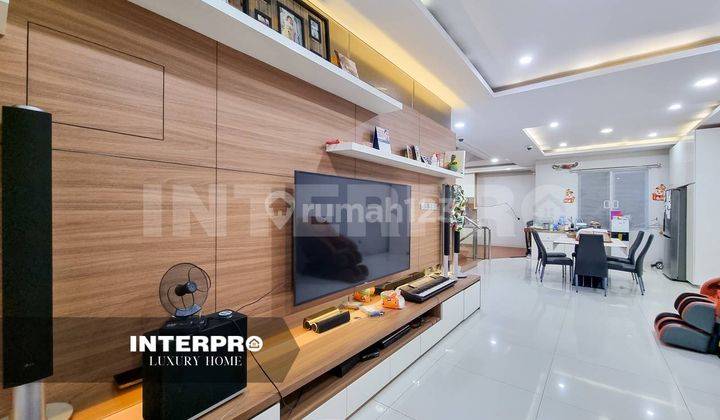 Rumah Permata Buana Desain Minimalis 4 Lantai Swimming Pool 2