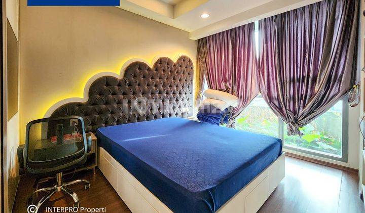 kamar tidur apartement st moritz 2 br