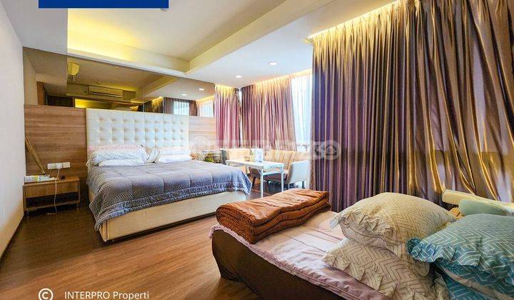 kamar tidur apartement st moritz 2 br