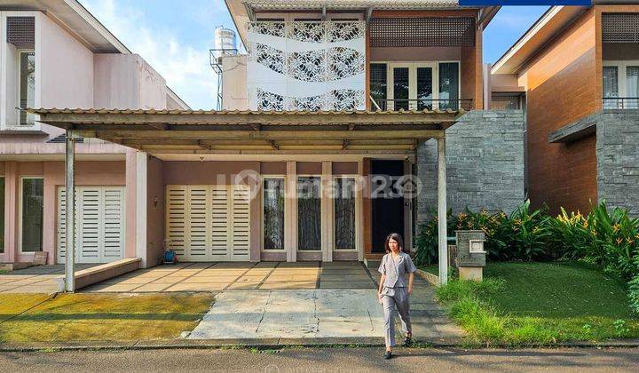 Rumah Alam Sutera Cluster Orlando Sudah Renov Jalan Lebar Lt 300m 2