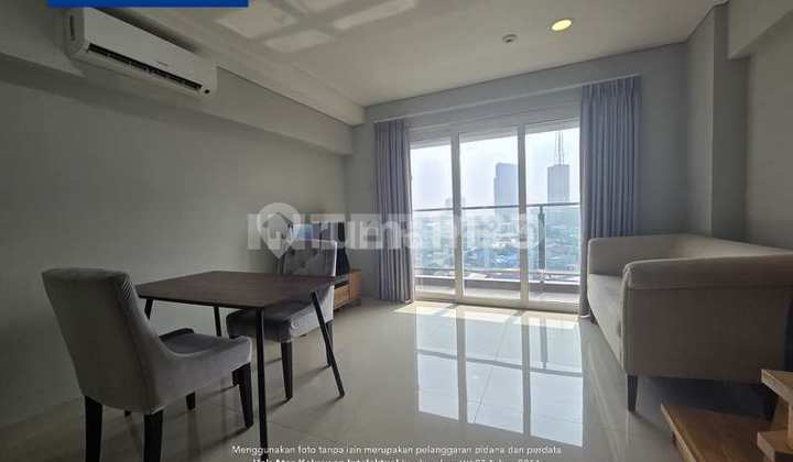 Apartemen Dijual Maqna Residence Kebon Jeruk Full Furnished 80m2 