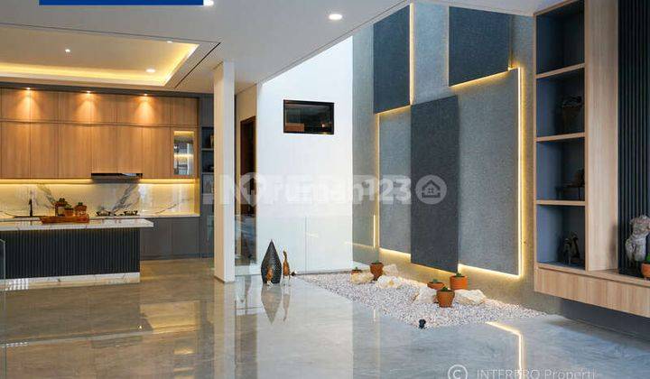 HOT ITEM Rumah Baru 3 lantai Semi Furnish Taman Permata Buana Desain Minimalis 2