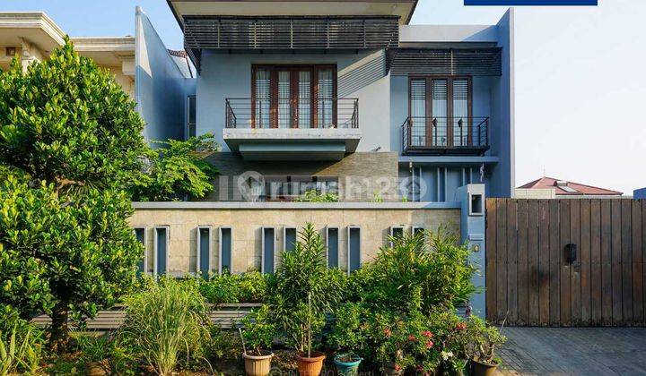 Rumah 2 Lantai Puri Indah Blok Bagus Desain Plong Lebar Depan 12 Meter 1