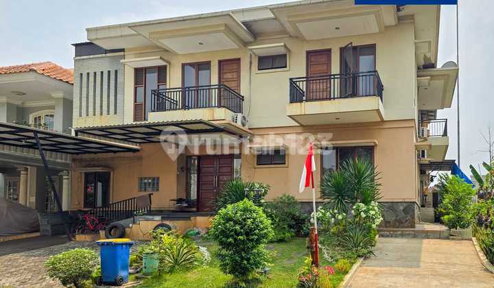 Rumah Hoek Cluster Versailles Bsd Jalan Besar Lt 367m2