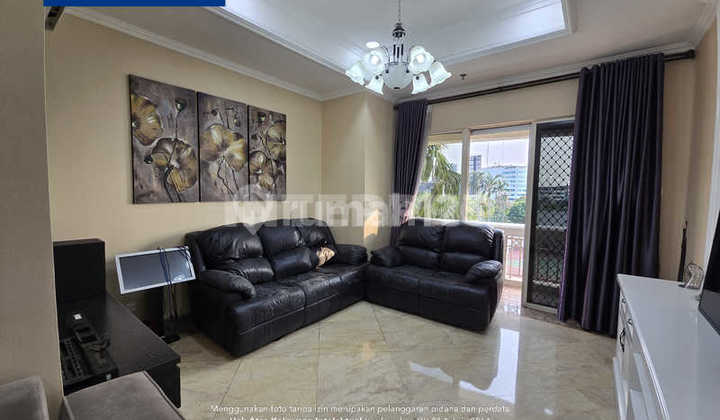 Apartemen Kedoya Elok View Lapangan Tenis Semi Furnished - 114m2 2