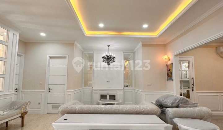 Pantai Indah Kapuk Golf Island Orchestra , Rumah dan Furnished 100% Baru Jakarta Utara 8X20 M2 Fully Furnished Mewah Kamar Tidur3+1 Toilet 3+1 Harga Rp 250Jt/Th Min Sewa 2 Th For Wni