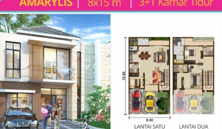 Rumah Pantai Indah Kapuk2
cluster Magenta
new Jakarta City
8x15=2lantai
kamar Tidur=3+1
 2