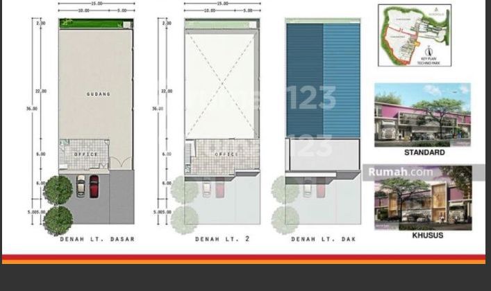 Gudang Aeropolis Neglasari Tanggerang (Deket Pergudangan Bandara Mas) Luas Tanah 15X36=540M Luas Bangunan 560M 10.000 Watt Ada Office PPJB Air Tanah