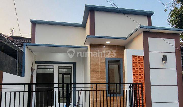 Dijual rumah kpr minimalis modern 3 kamar termurah ramai hunian 1