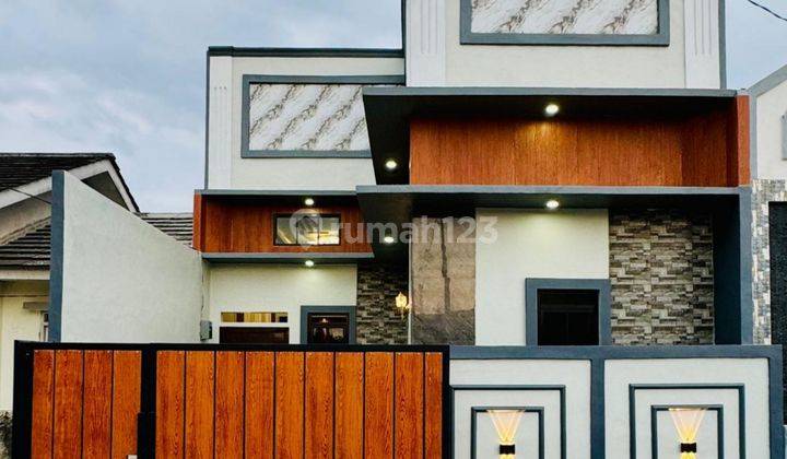 Dijual rumah 3 kamar semifurnished siap huni di Citra indah city 1